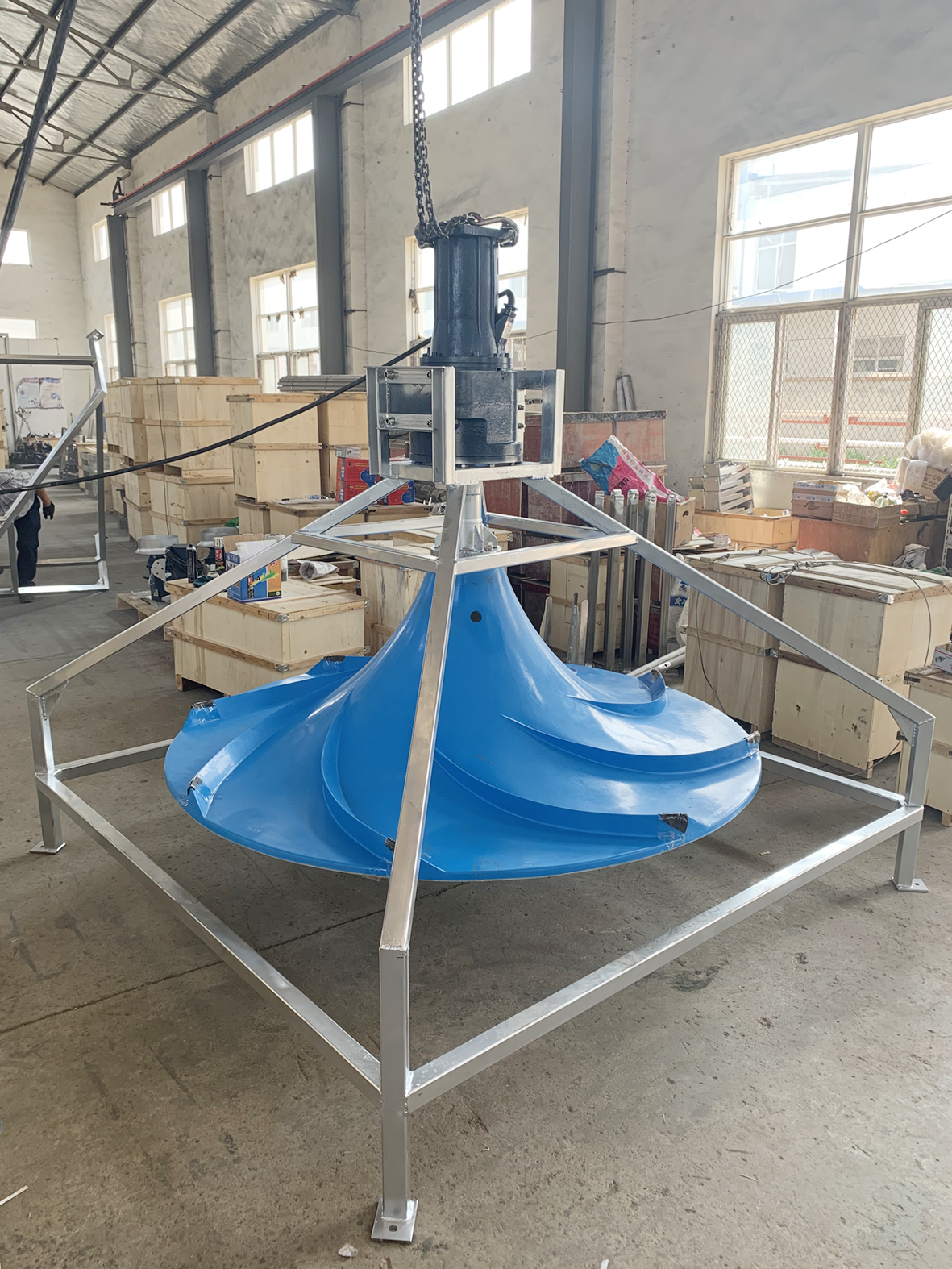 潛水雙曲面攪拌機與其它攪拌設備相比，優(yōu)勢在哪里？ | 南京藍寶石環(huán)保